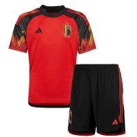 Belgium Replica Home Minikit World Cup 2022 Short Sleeve (+ pants)